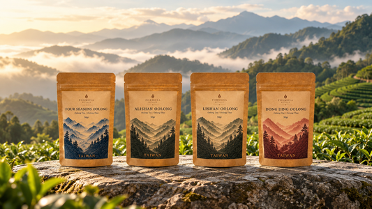 Taiwanese Oolong Tea: Alishan, Lishan, Dong Ding & Four Seasons Explained