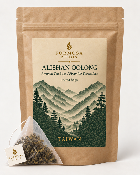 Alishan High Mountain Oolong – Pyramid Tea Bags