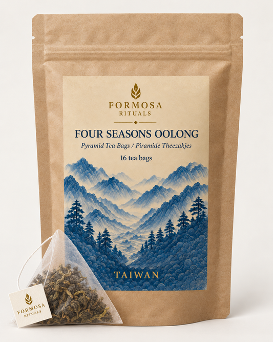 Four Seasons Oolong – Pyramid Tea Bags