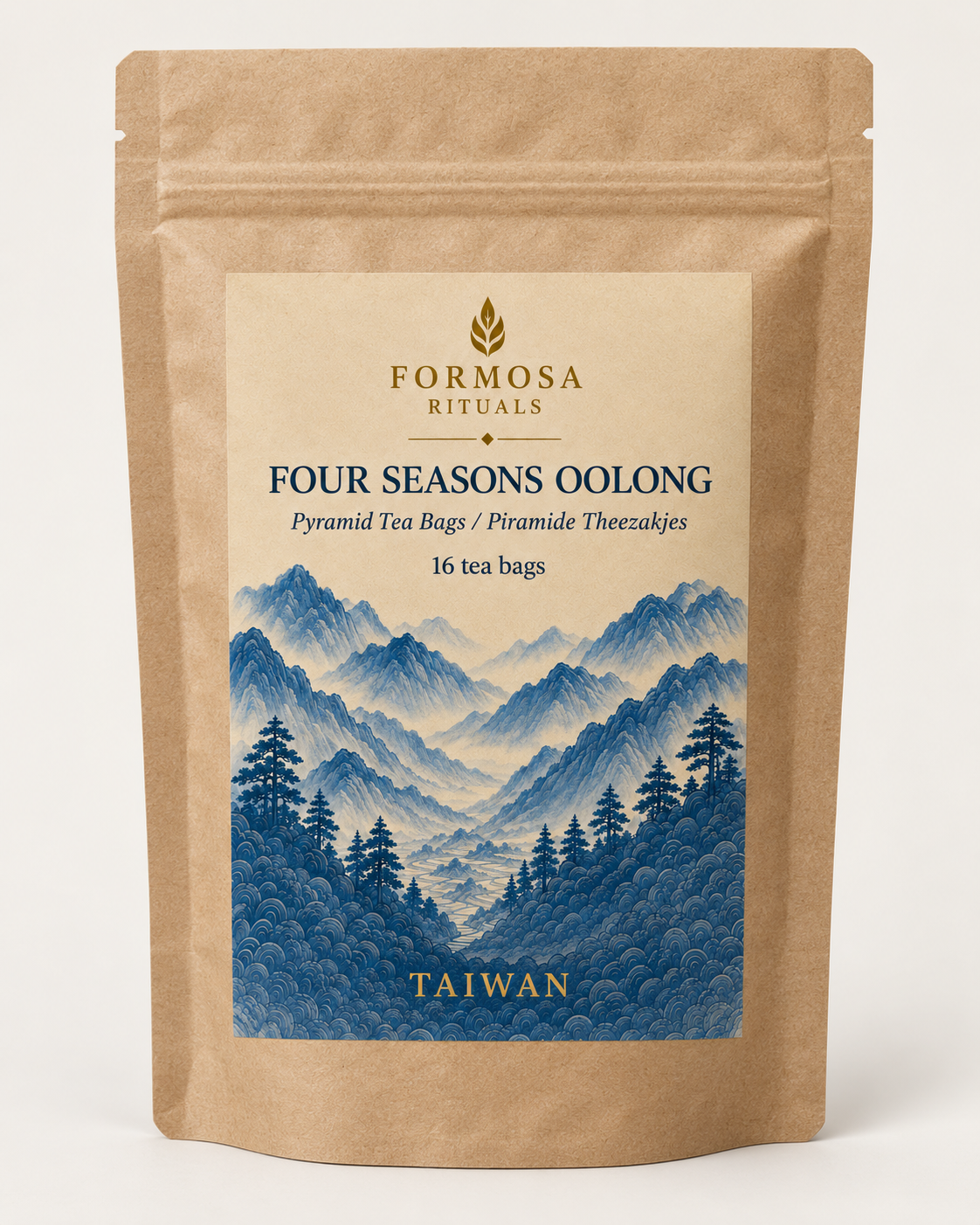 Four Seasons Oolong – Pyramid Tea Bags